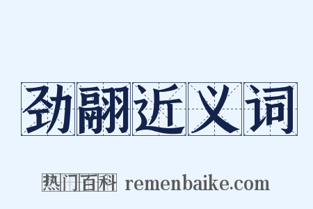 劲翮近义词是什么意思的图片